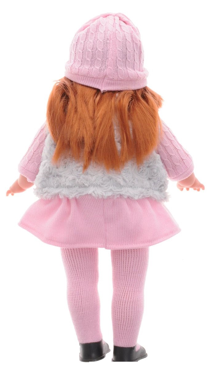 Кукла Лаура в розовой шапочке, 45 см.  
